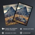 thumbnail image 2 of Artery8 Tryfan Mountain Snowdonia Wales Peak Landscape Living Room Unframed Wall Art Print Poster Home Decor Premium, 2 of 5