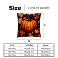 thumbnail image 5 of Maple Ieaf Pumpkin Covers - Set of 2 Throw Pillow Covers with Unique Patterns for Living Room Decor - Available in 16x16, 18x18, and 20x20 Inches Throw Pillows for All Occasions, 5 of 6