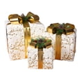 thumbnail image 3 of 3 Piece Gift Boxes Christmas Decoration Christmas Tree Skirt Ornament Gift Boxes Square, 3 of 7