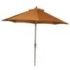Tuscan Orange Market Umbrella 9'