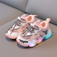 thumbnail image 2 of Odeerbi Girls Sneakers Toddler Infant Kids Baby Girls Boys LED Light Shoes 2024 Casual Shoes Sports Shoes, 2 of 8