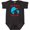 Black Leopard, variant on Inktastic My Auntie Loves Me Narwhal Family Boys or Girls Baby Bodysuit