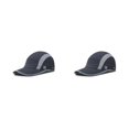 thumbnail image 1 of Guardurnaity Hombres Mujeres Gorras de béisbol Plegable de secado rápido Unisex Protección Sombrilla Sombrero transpirable Al aire libre Correr Gris oscuro 2piezas, 1 of 6