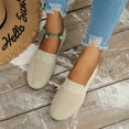 thumbnail image 2 of Women's Flats Low Wedges Walking Shoes Comfort Knit Slip on Dress Shoes Ballet Flat for Work Business Office, 2 of 6