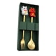 thumbnail image 5 of Juego de cuchara y tenedor, vajilla de Año Nuevo chino, cubiertos, utensilios de cocina Estilo D, 5 of 9