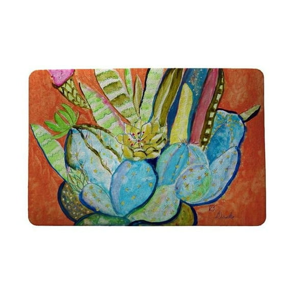 Betsydrake DM754 18 x 26 in. Cactus I Door Mat