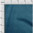 thumbnail image 2 of oneOone Rayon Teal Blue Fabric Abstract Craft Projects Decor Fabric Printed By The Yard 56 Inch Wide, 2 of 5