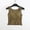 Army Green, variant on YHAJDS Short Sleeve Pajama Set for Women Built In Bra Adjustable Tank Top