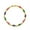 Colorful, variant on Jewelry Ornament Alloy Girls' Jewelry Wholesale Fashion Retro Imitation Ruby Bracelet for Women