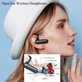 thumbnail image 5 of For Motorola Edge Plus (2023) - Wireless Ear-hook TWS Earphones, Bluetooth Earbuds Ear hook Headphones True Stereo Charging Case Hands-free Mic Headset Compatible With Motorola Edge+ (2023) Phone, 5 of 7