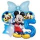 thumbnail image 1 of Juego de Globos de aluminio de Minnie Mouse rosa de Disney, decoración de fiesta de cumpleaños para niña, 1, 2, 3, 4, 5, 6 y 7, suministros para baby shower, 1 Juego, 1 of 4