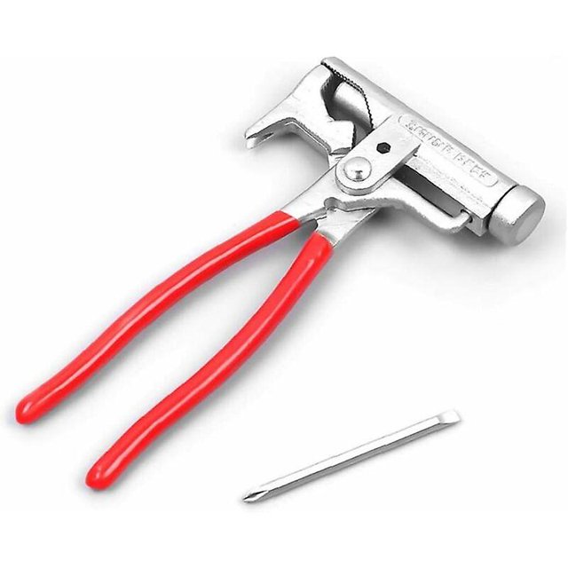 Martillo Multifuncional QUANZHOUTIANDI Herramienta Oculta Ajustable Color Rojo