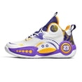 thumbnail image 1 of BINQER Zapatillas de baloncesto altas for hombre con malla transpirable, entresuela acolchada y suela texturizada con agarre., 1 of 4