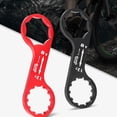 thumbnail image 2 of GLFILL Aluminum Alloy Bike Fork Cap Wrench Tool for SR For SUNTOUR XCR/XCT/XCM/RST Black/Red Long lasting Performance Black, 2 of 7