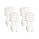 thumbnail image 1 of Bombilla CFL KOR, 23 W, 5000 K, base GU24 blanca brillante (paquete de 4), 1 of 7