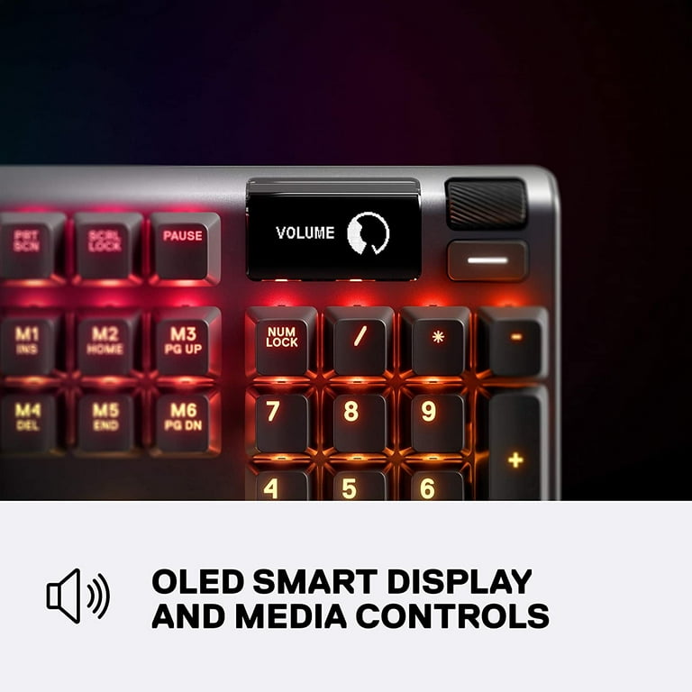 RGB Gaming SteelSeries Illumination Blue Keyboard Mechanical – Hybrid Apex – 5 Switch