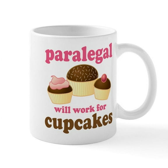 CafePress - Funny Paralegal Mug - 11 oz Ceramic Mug - Novelty Coffee Tea Cup