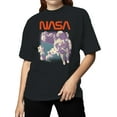 thumbnail image 2 of Officially Licensed NASA Astronaut Retro Spacewalk Women's T-shirt, 2 of 3