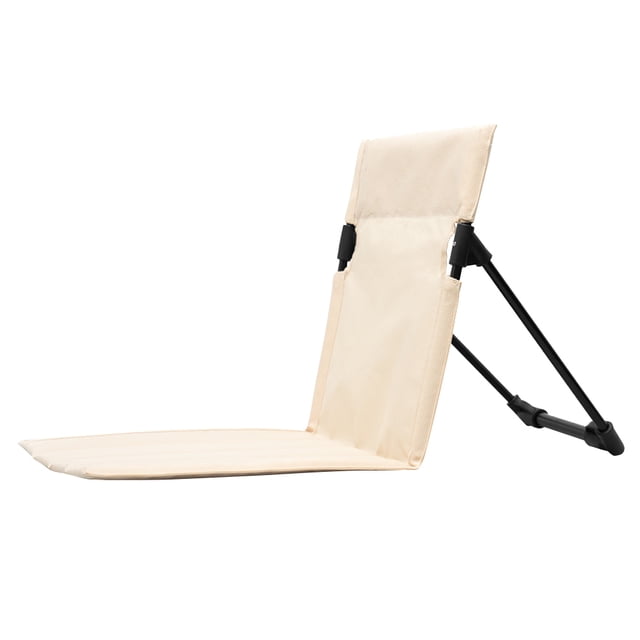 Silla Tumbona Del Piso Respaldo Portátil Plegable Playa Con Transporte Oxford Tela para Barbacoa Picnic Al Aire Libre