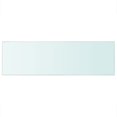 thumbnail image 2 of vidaXL Shelf Panel Glass Clear 80x25 cm, 2 of 2