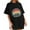 Black, variant on IROINNID Womens Short Sleeve Summer Beach Printed Casual Top Pullover T-shirt Spring Saving