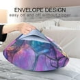 thumbnail image 7 of GZHJMY Satin Pillowcase for Hair and Skin, Colorful Bubbles Cooling Pillow Case with Envelope Closure Soft Breathable Silk Satin Pillow Cover for Sleeping King Size 40x20 in Home Decor, 7 of 7
