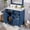 Blue, variant on 36" Modern Bathroom Vanity with Ceramic Sink, Soft Close Doors, 4 Drawers for Storage, Elegant Design for Small Bathrooms,Blue