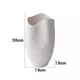 thumbnail image 2 of Florero de cerámica con relieve blanco grande, florero hidropónico de flores frescas, decoración for sala de estar y vestíbulo, 2 of 6