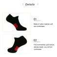 thumbnail image 3 of ADDHAT 3 Pares Calcetines Masculinos Cortos Antideslizantes De Transpirables Y, 3 of 5