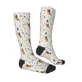 thumbnail image 3 of Haiem German Shepherd Dog Socks, Funny Novelty Crazy Design Cotton Socks Sports Socks Knee High Socks For Men, Women,1Pairs - Gift For Working Friends, 3 of 8