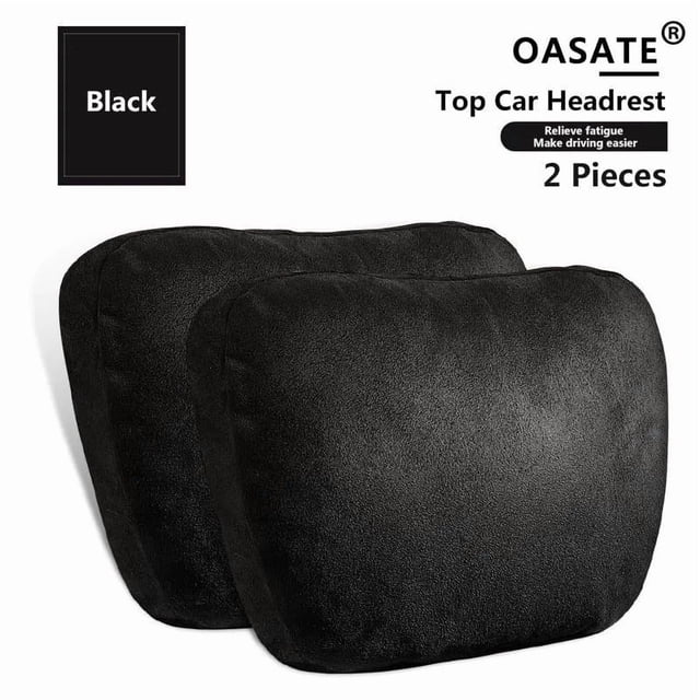 Almohada Cervical Ergonómica Ajustable con Espuma Suave, Reposacabezas Universal para Asientos de Vehículo, Soporte para Cuello para Conducir y Viajes Largos