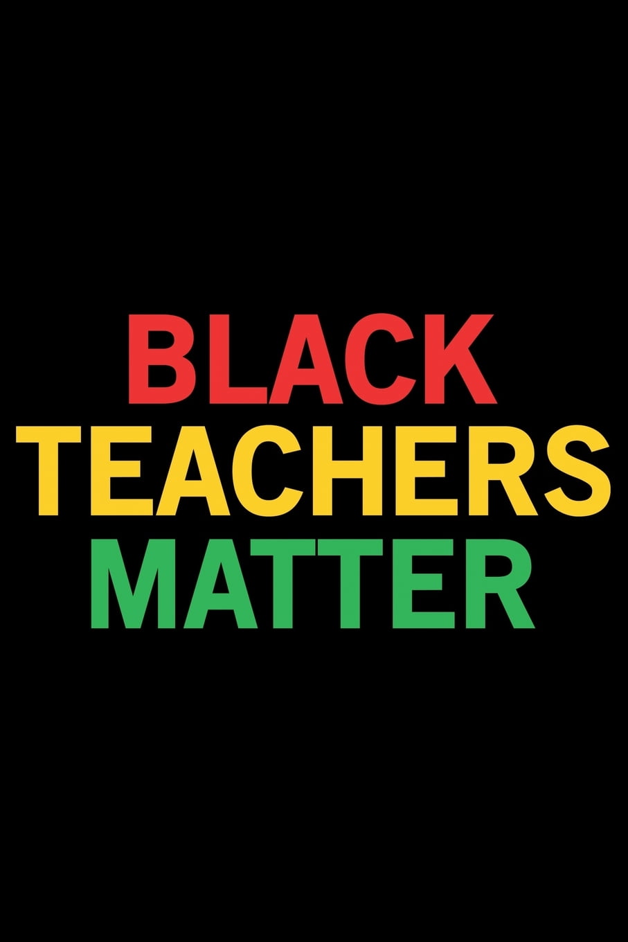 Black Teachers Matter Black History Month Journal Notebook Gifts 
