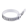 thumbnail image 1 of Funie Mesureur de Bague Cercle Réutilisable Jauge Outil de Mesure de Taille de Doigt pour Bijouterie, 1 of 8