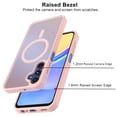 thumbnail image 4 of Tekcoo for Samsung Galaxy A15 5G Case, Compatible with MagSafe Military Grade Drop Protection Magnetic Rugged Cover Translucent Back Shockproof Phone Case for Samsung Galaxy A15 5G - Pink, 4 of 10