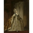 thumbnail image 3 of Ivan Argunov 15x18 Black Modern Framed Museum Art Print Titled - Portrait of Catherine II, 3 of 5