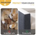 thumbnail image 3 of Almohadillas protectoras autoadhesivas de 78.7 x 15.8 pulgadas, para escalada de gato, protector de muebles recortable para sofá, paredes y suelos, árbol de gato/torre/cama, alfombrillas, 3 of 6