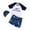 White, variant on WOYY Boys Quick Drying Athletic Swimsuit Rash Guard Swim Trunks Hat, 3-Piece, Sizes 2-10