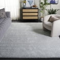 thumbnail image 2 of SAFAVIEH Tahoe Candyce Solid Shag Area Rug, Light Grey, 8' x 10', 2 of 8