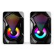 thumbnail image 1 of 1 par de altavoces para ordenador, altavoces estéreo USB RGB, luz LED con cable de 3,5 mm FleinngHoz JD716273027, 1 of 6