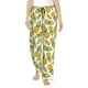 thumbnail image 1 of Fotbe Pineapple Pantalones de Pijama para Mujer, Pantalones de Dormir, Pantalones Pj con Cordón y Bolsillos-Small, 1 of 6