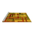 thumbnail image 2 of Ahgly Company Machine Washable Indoor Rectangle Oriental Yellow Modern Area Rugs, 8' x 12', 2 of 4