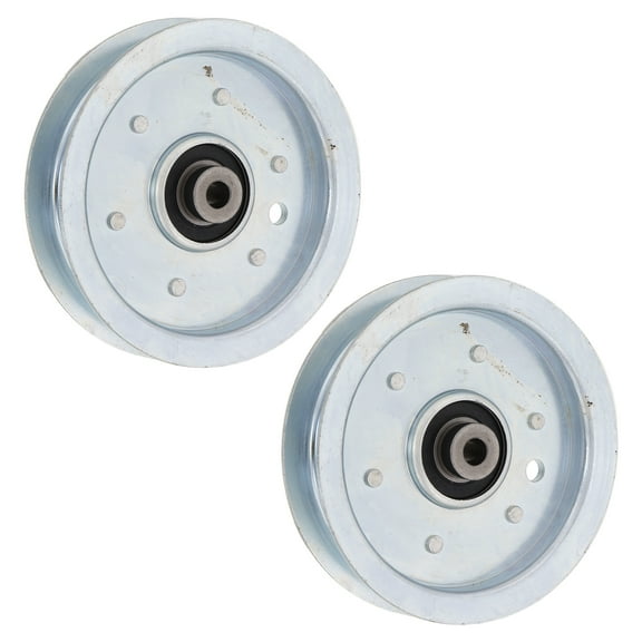 8TEN Flat Idler Pulley for Cub Cadet MTD RZT50 01004081 2 Pack 810-CID2235L
