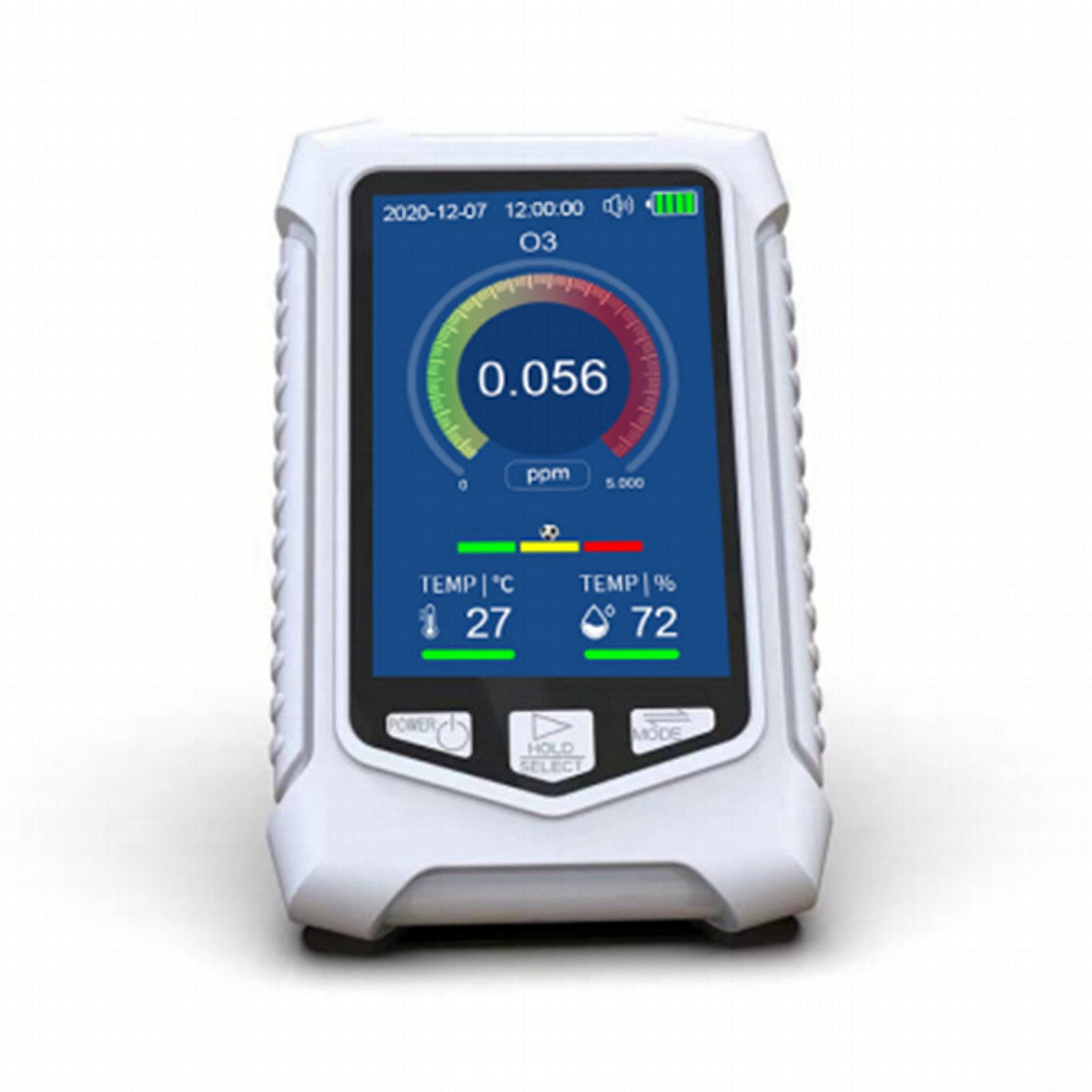 2X Portable Analyzer Multifunctional Intelligent O3 Meter Gas Detector Sensor Air Quality Pollution Monitor