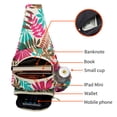 thumbnail image 2 of Small Sling Bag for Women Crossbody Backpack Hiking Travel Daypack Chest Bag Lightweight Shoulder Bag, 2 of 7