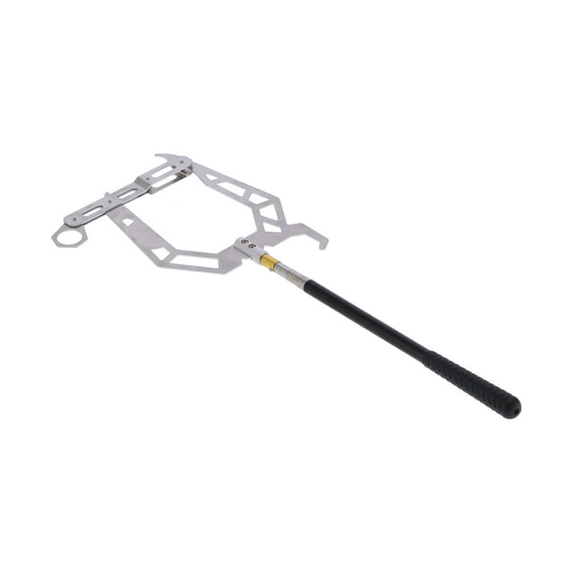 Mooring Hook, Flexible Dock Hook Silver Easy Multi-Purpose U-Type For Boat Docked For Mooring