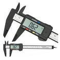 thumbnail image 2 of 150mm 100mm Electronic Digital Caliper Carbon Fiber Dial Vernier Caliper Gauge Micrometer Measuring Tool Digital Ruler ,Easy to Use, 2 of 7