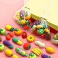 thumbnail image 5 of MeetYTOYS 10 Pack Animal Pencil Erasers, 3D Desk Pet Mini Puzzle Take Apart Eraser Student Classroom Prizes Rewards, Party Favors Gift, 5 of 9