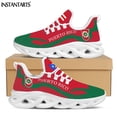 thumbnail image 1 of Zapatillas deportivas con estampado de la bandera de Puerto Rico para mujer, ligeras y suaves, de malla, cómodas para caminar,, 1 of 6