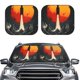 thumbnail image 2 of Fotbe Retro Space Rocket Launch Juego de 2 Piezas de Parasoles para Parabrisas | Bloqueador Solar para Auto | Accesorios Plegables para Protección Solar Interior-Medium, 2 of 6