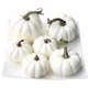 thumbnail image 1 of piezas de calabazas blancas falsas que caen otoño decoración de Navidad de Halloween Brillar Electrónica, 1 of 1